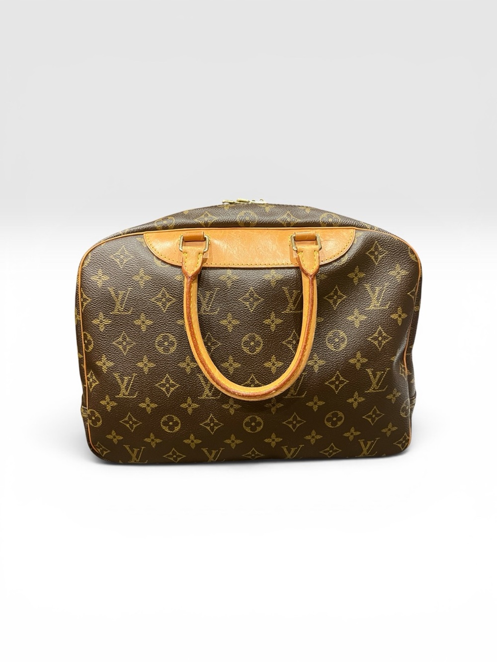 Vintage Louis Vuitton Monogram Deauville Vanity Handbag – Authentic - Picture 2 of 16